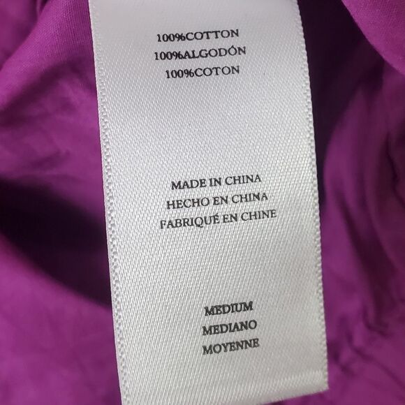 Rails Katia Purple Peasant Top Size Medium - Picture 8 of 9